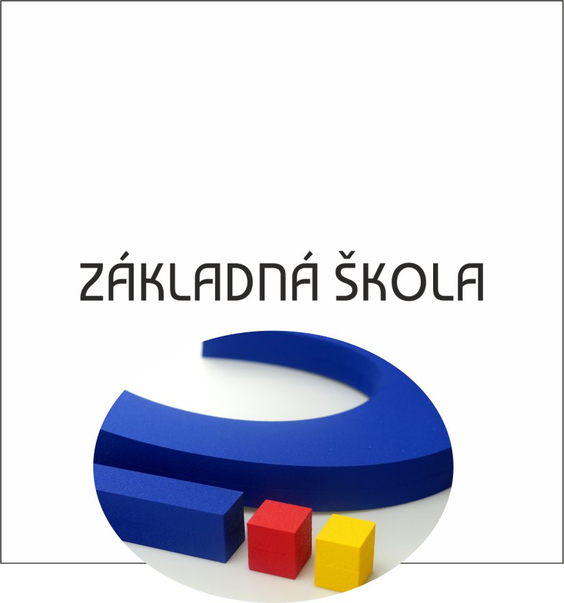 3D nápis z tvrdeného polystyrénu: Základná škola (Elegant)