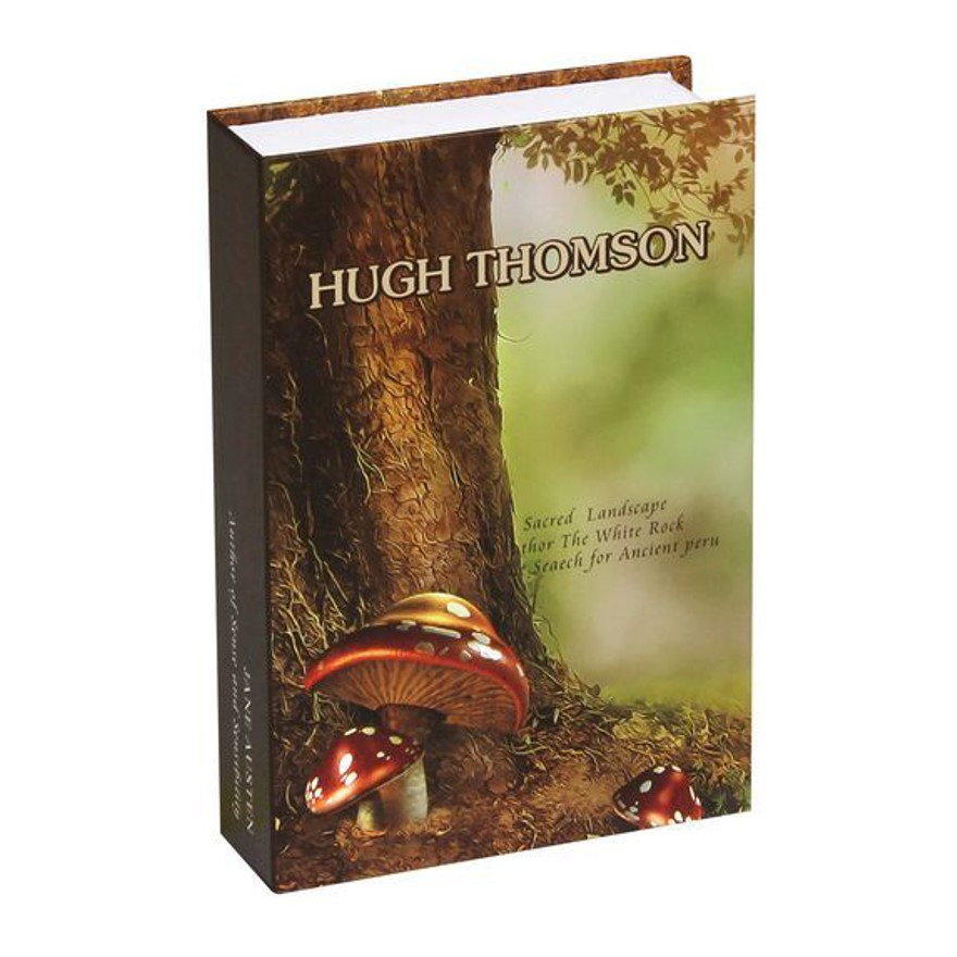 Oceľový trezor v tvare knihy - Hugh Thomson