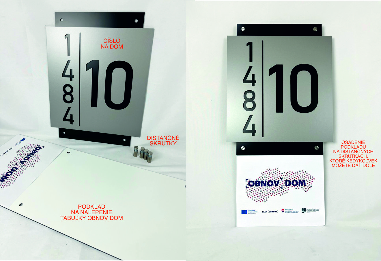 Číslo na dom: OBNOV DOM Street + LEPIDLO ZADARMO
